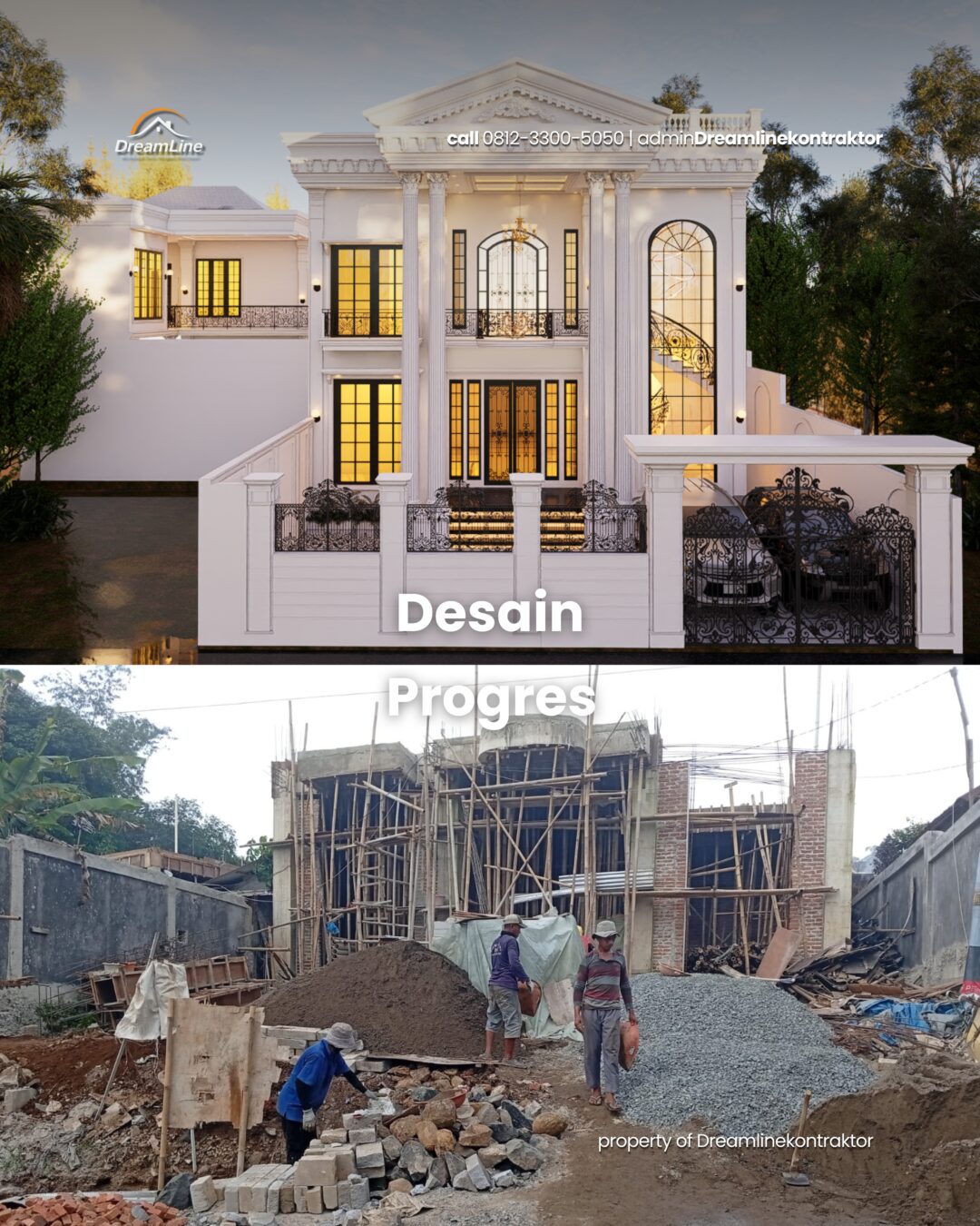 Progress Rumah Sultan Bogor